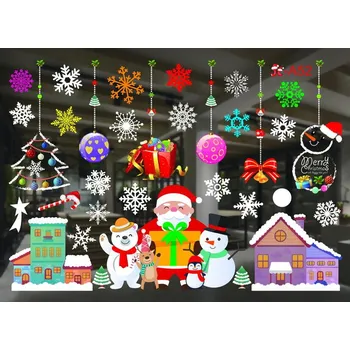 Samolepící dekorace FANDY Samolepka na okna 35x50 cm 2 ks 09