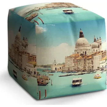 Taburet Sablio Taburet Cube Bazilika svatého Marka: 40x40x40 cm