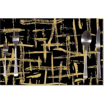 prostírání Sablio Prostírání Zlaté malování: 40x30cm