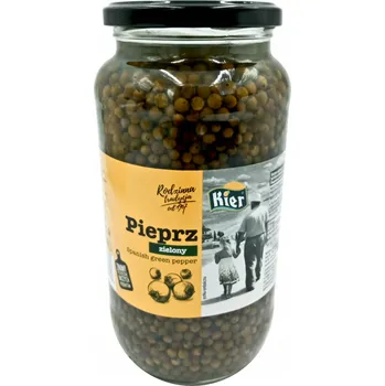 Zelený pepř Kier v nálevu 950 g