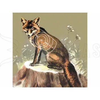 Terč na sportovní střelbu Terč vzduchovkový liška