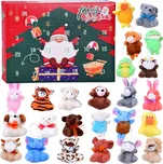 Adventní kalendář s plyšovými zvířátky…