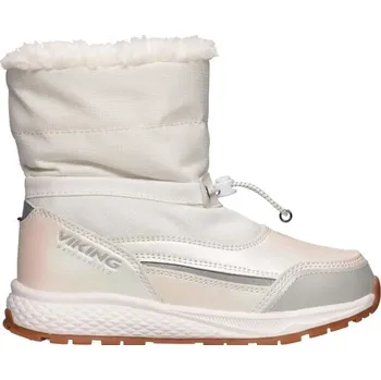 Dívčí obuv Dětské sněhule VIKING BY NORWAY EQUIP SHINE WARM WP PULL ON 26 Bílá