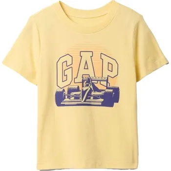 Chlapecké tričko Chlapecké tričko GAP V-BF 12-18M Žlutá, Tmavě modrá