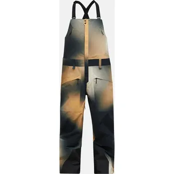 Pánské kalhoty KALHOTY PEAK PERFORMANCE M EDGE 3L AOP BIB PANTS POWDER FADE