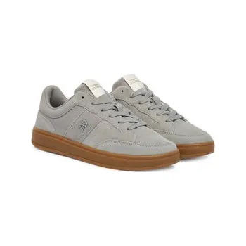 Dámské tenisky Tommy Hilfiger Sneakersy Th Heritage Court Sneaker Suede FW0FW09266 Šedá 38