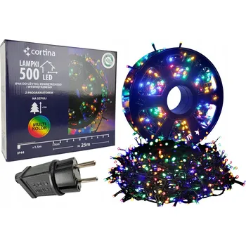 Vánoce Vánoční osvětlení na stromeček Cortina venkovní 26,45 m 301 - 500 světýlek