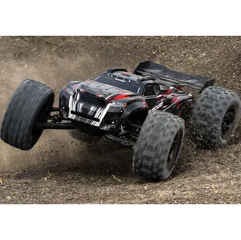 RC model auta Traxxas Sledge 1:8 RTR červený s belted pneu - expresní doprava