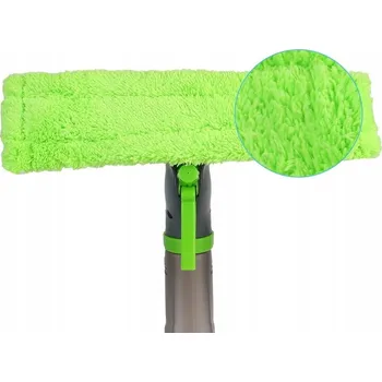 Stěrka na okna a zrcadla s návlekem z mikrovlákna Rozz