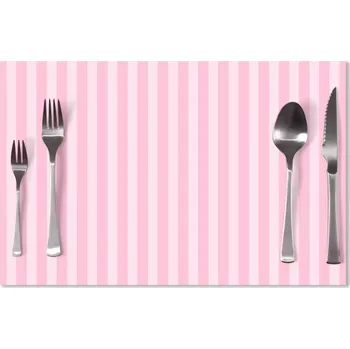 prostírání Sablio Prostírání Růžové pruhy: 40x30cm