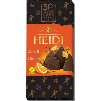 Čokoláda Heidi Dark orange 80g