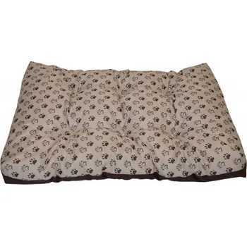 Pelíšek pro psa Axin Trading s.r.o. Matrace pro psa voděodolná 83x57 cm tlapka béžová