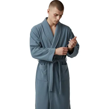 Pánský župan Vn.Lot Pánský modrý froté župan Modrá, 6XL