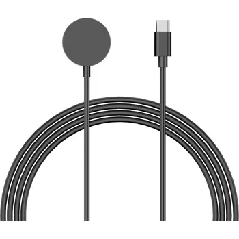 Datový kabel Nabíjecí kabel pro Apple Watch – USB-C, 1 m, černý