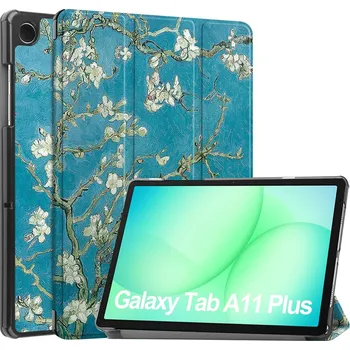 Pouzdro na tablet VSECHNONAMOBIL 127706 ART Zaklápěcí pouzdro pro Samsung Galaxy Tab A11+ APRICOT BLOSSOM