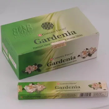Vonná tyčinka Garden Fresh Gardenia indické vonné tyčinky 12 krabiček. Množstevní sleva.