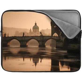 pouzdro na notebook Sablio Obal na notebook Praha Karlův most 1 - 17"