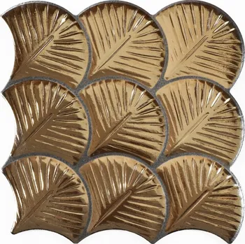 Dlažba DLAŽBA REALONDA SCALE SHELL GOLD 30,7X30,7