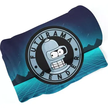 deka Sablio Deka Futurama Bender Čtvrtá dimenze - 150x120 cm