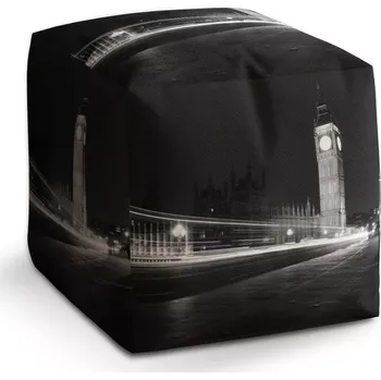 Taburet Sablio Taburet Cube Westminsterský palác: 40x40x40 cm