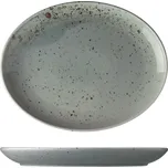 Talíř oválný Lilien LifeStyle, porcelánový, rainforest, délka: 280 mm, šířka: 220 mm