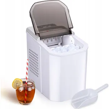 Výrobník ledu Výrobník ledu Alpina, 2 kostky, bílý, 112 W