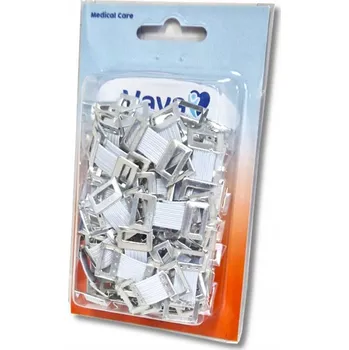 Prostěradlo Elastické spony na obinadla bílé, 100 ks