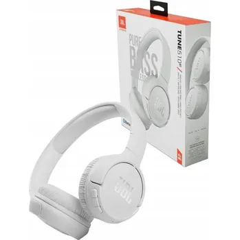 Sluchátka Bezdrátová sluchátka přes uši JBL Tune 510BT bílá