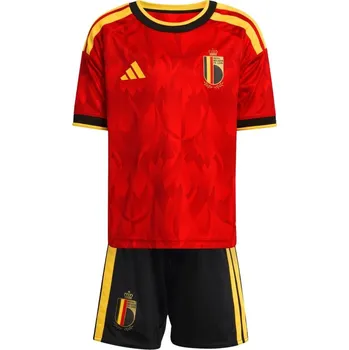 adidas Belgium Home Minikit World Cup 2026 Infants Red/Gold 2-3 Years
