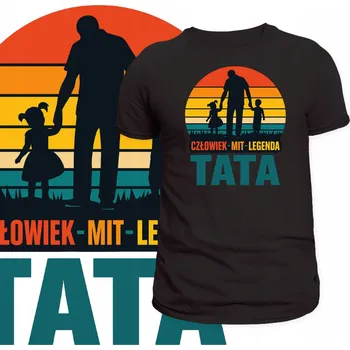 Pánské oblečení Pánské tričko s potiskem Táta Legenda Mýtus Dárek ke Dni otců 3XL
