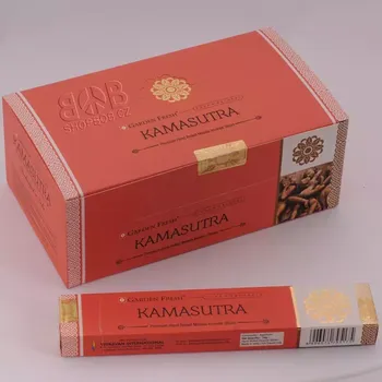 Vonná tyčinka Garden Fresh Kamasutra indické vonné tyčinky 12 krabiček. Množstevní sleva.