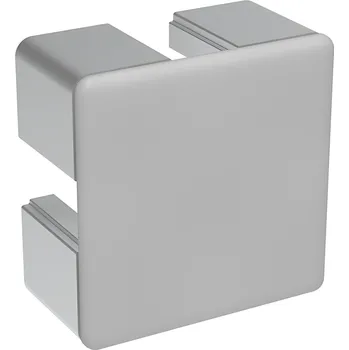 Stavební profil Alusic Záslepka profilu BH 45-10, 45x45, šedá