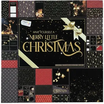 Creative Craft Group Sada jednostranných papírů 30,5×30,5cm Merry Little Christmas