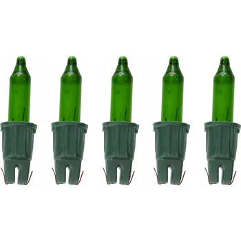 Vánoce Rum-Lux 22303 vánoční žárovka zelená 5 ks