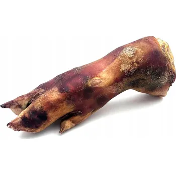 Pamlsek pro psa Přírodní pamlsek pro psy - Sušená vepřová noha racice VELKÁ