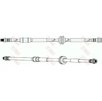 Brzdová hadice TRW PHB643 Brzdová hadice