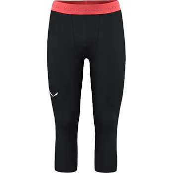 Pánské termo spodky 3/4 spodky Salewa Cristallo Warm Amr Tight, black/out - vel. M 117396