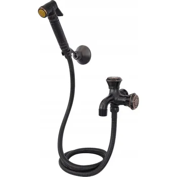 Bidetová baterie SEART Kamelia černá