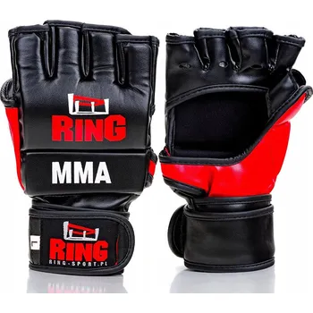 Rukavice MMA rukavice ze syntetické kůže Strike RING, velikost L