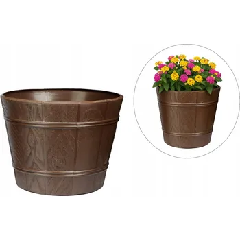 Květináč Květináč plast béžový Form-Plastic 30 cm x 30 x 29 cm