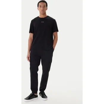 Pánské kalhoty Calvin Klein Jeans Joggers kalhoty Comfort LV04RD608G Černá Skinny Fit M