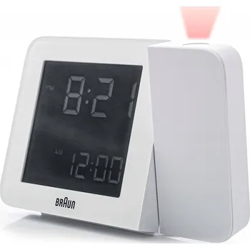 Budík Budík Braun bílý 13 cm