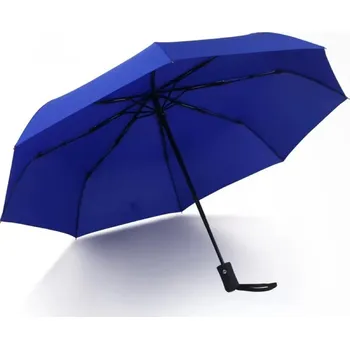 Deštník #cool_items Automatický dlouhý skládací deštník s pouzdrem, modrý