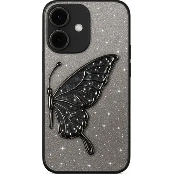 Pouzdro na mobilní telefon Zadní kryt Tel Protect Butterfly Water pro iPhone 17 black