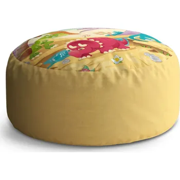 Taburet SABLIO Taburet Circle Dinosauři 5 40x50 cm