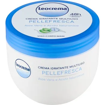 Pleťový krém Leocrema Pellefresca hydratační víceúčelový krém Aloe a kyselina hyaluronová 300 ml