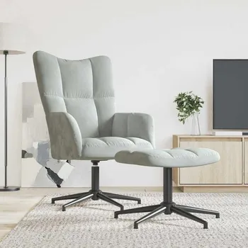 Křeslo Křeslo tradičního stylu VidaXL šedé