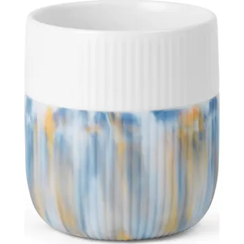 Royal Copenhagen Porcelánový hrnek Fluted Contrast Marble Ocean 350 ml