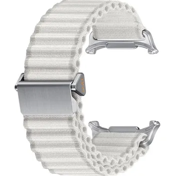 Příslušenství k chytrým hodinkám VSECHNONAMOBIL 86851 OCEAN NYLON Vyměnitelný řemínek pro Samsung Galaxy Watch Ultra / Watch Ultra 2025 šedý