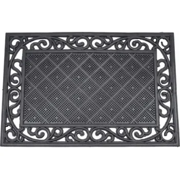 Rohožka GUMOVÁ ROHOŽKA ČERNÁ VENKOVNÍ 40x60cm